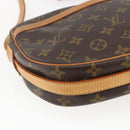 LOUIS VUITTON Monogram Jeune Fille MM Shoulder Bag M51226 LV Auth 166520-13