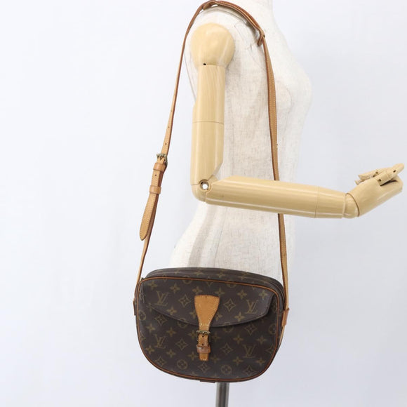 LOUIS VUITTON Monogram Jeune Fille MM Shoulder Bag M51226 LV Auth 166520