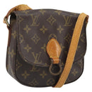 LOUIS VUITTON Monogram Saint Cloud PM Shoulder Bag M51244 LV Auth 166524-1