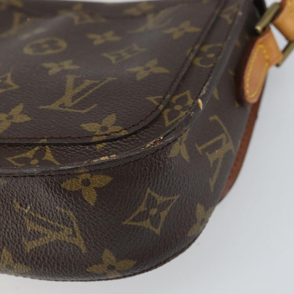 LOUIS VUITTON Monogram Saint Cloud PM Shoulder Bag M51244 LV Auth 166524