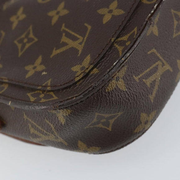 LOUIS VUITTON Monogram Saint Cloud PM Shoulder Bag M51244 LV Auth 166524
