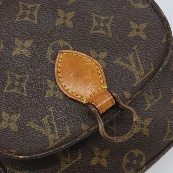 LOUIS VUITTON Monogram Saint Cloud PM Shoulder Bag M51244 LV Auth 166524