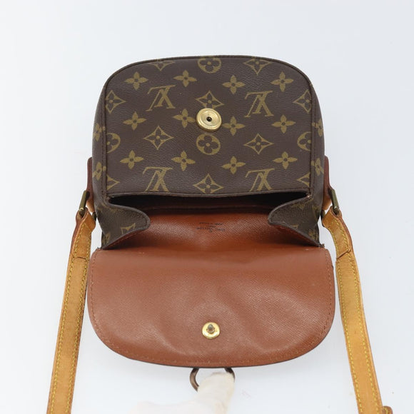 LOUIS VUITTON Monogram Saint Cloud PM Shoulder Bag M51244 LV Auth 166524