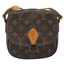 LOUIS VUITTON Monogram Saint Cloud PM Shoulder Bag M51244 LV Auth 166524-2