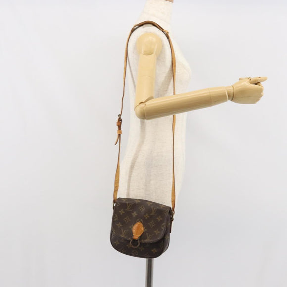 LOUIS VUITTON Monogram Saint Cloud PM Shoulder Bag M51244 LV Auth 166524
