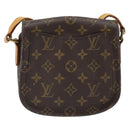 LOUIS VUITTON Monogram Saint Cloud PM Shoulder Bag M51244 LV Auth 166524-3