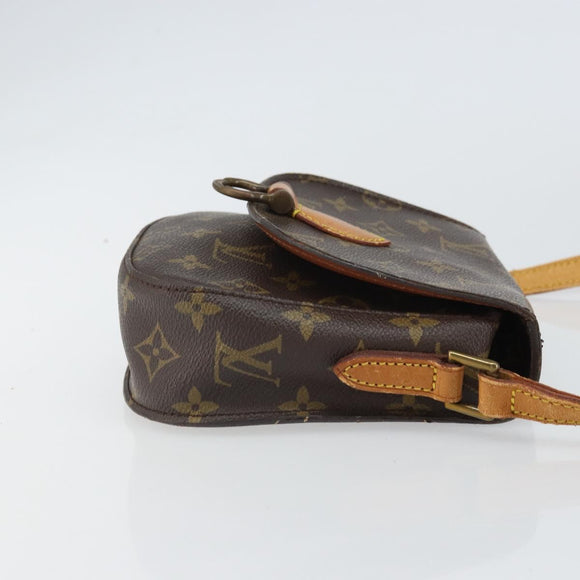 LOUIS VUITTON Monogram Saint Cloud PM Shoulder Bag M51244 LV Auth 166524
