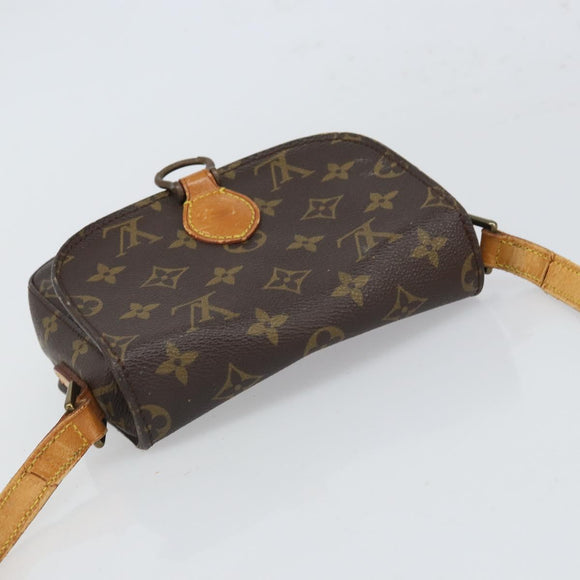 LOUIS VUITTON Monogram Saint Cloud PM Shoulder Bag M51244 LV Auth 166524