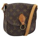 LOUIS VUITTON Monogram Saint Cloud PM Shoulder Bag M51244 LV Auth 166525-1