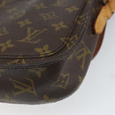LOUIS VUITTON Monogram Saint Cloud PM Shoulder Bag M51244 LV Auth 166525-12
