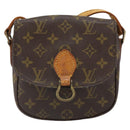 LOUIS VUITTON Monogram Saint Cloud PM Shoulder Bag M51244 LV Auth 166525-2