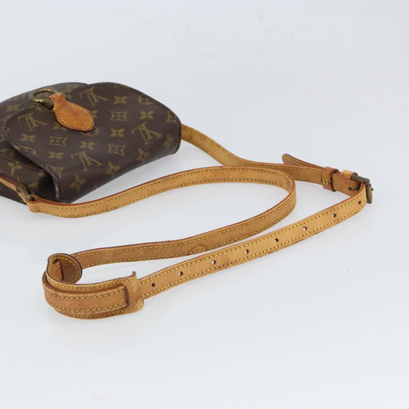 LOUIS VUITTON Monogram Saint Cloud PM Shoulder Bag M51244 LV Auth 166525