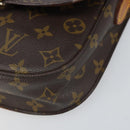LOUIS VUITTON Monogram Saint Cloud MM Shoulder Bag M51243 LV Auth 166526-15