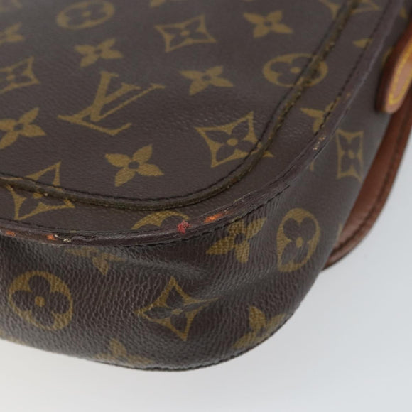 LOUIS VUITTON Monogram Saint Cloud MM Shoulder Bag M51243 LV Auth 166526