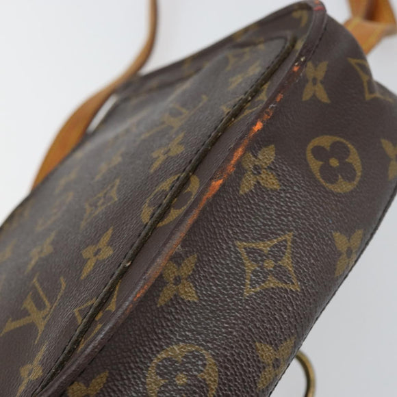 LOUIS VUITTON Monogram Saint Cloud MM Shoulder Bag M51243 LV Auth 166526