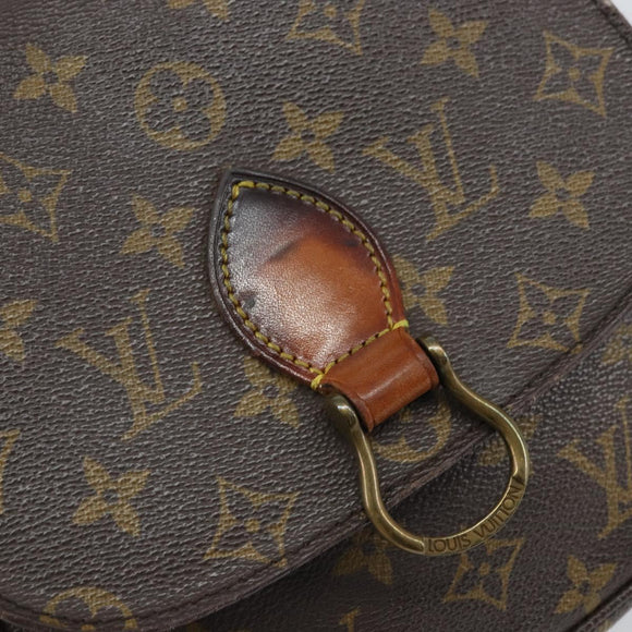 LOUIS VUITTON Monogram Saint Cloud MM Shoulder Bag M51243 LV Auth 166526