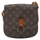 LOUIS VUITTON Monogram Saint Cloud MM Shoulder Bag M51243 LV Auth 166526-13