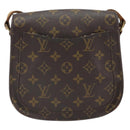 LOUIS VUITTON Monogram Saint Cloud MM Shoulder Bag M51243 LV Auth 166526-2