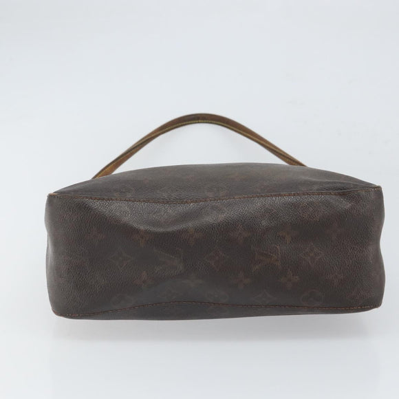 LOUIS VUITTON Monogram Looping GM Shoulder Bag M51145 LV Auth 166544