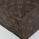 LOUIS VUITTON Monogram Sac Plat Hand Bag M51140 LV Auth 166545-14