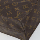 LOUIS VUITTON Monogram Sac Plat Hand Bag M51140 LV Auth 166545-15