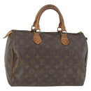 LOUIS VUITTON Monogram Speedy 30 Hand Bag M41526 LV Auth 166546-1