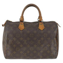 LOUIS VUITTON Monogram Speedy 30 Hand Bag M41526 LV Auth 166546-3