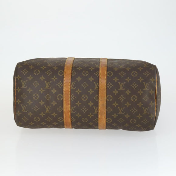 LOUIS VUITTON Monogram Keepall 45 Boston Bag M41428 LV Auth 166548