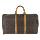 LOUIS VUITTON Monogram Keepall 50 Boston Bag M41426 LV Auth 166549-2