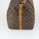 LOUIS VUITTON Monogram Keepall Bandouliere 55 Boston Bag M41414 LV Auth 166551-4