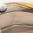 LOUIS VUITTON Monogram Vernis Houston Hand Bag Beige M91004 LV Auth 166558-17