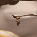 LOUIS VUITTON Monogram Vernis Houston Hand Bag Beige M91004 LV Auth 166558-21