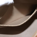 LOUIS VUITTON Monogram Vernis Houston Hand Bag Beige M91004 LV Auth 166558-22