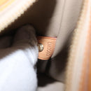 LOUIS VUITTON Monogram Vernis Houston Hand Bag Beige M91004 LV Auth 166558-24