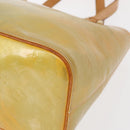 LOUIS VUITTON Monogram Vernis Houston Hand Bag Gris M91053 LV Auth 166559-16