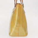 LOUIS VUITTON Monogram Vernis Houston Hand Bag Gris M91053 LV Auth 166559-3