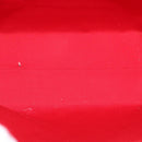 LOUIS VUITTON Monogram Vernis Reade MM Hand Bag Red Rouge M91086 LV Auth 166560-11