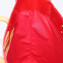 LOUIS VUITTON Monogram Vernis Reade MM Hand Bag Red Rouge M91086 LV Auth 166560-18