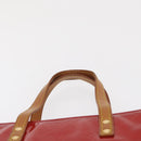 LOUIS VUITTON Monogram Vernis Reade MM Hand Bag Red Rouge M91086 LV Auth 166560-8