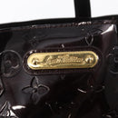 LOUIS VUITTON Monogram Vernis Wilshire PM Hand Bag Amarante M93641 Auth 166562-14