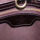 LOUIS VUITTON Monogram Vernis Wilshire PM Hand Bag Amarante M93641 Auth 166562-15