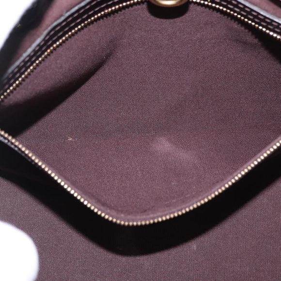 LOUIS VUITTON Monogram Vernis Wilshire PM Hand Bag Amarante M93641 Auth 166562