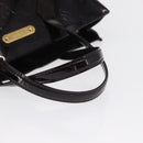 LOUIS VUITTON Monogram Vernis Wilshire PM Hand Bag Amarante M93641 Auth 166562-7