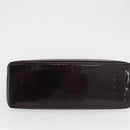 LOUIS VUITTON Monogram Vernis Wilshire PM Hand Bag Amarante M93641 Auth 166562-9