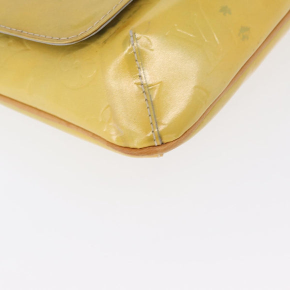 LOUIS VUITTON Monogram Vernis Thompson Street Bag Gris M91008 LV Auth 166566
