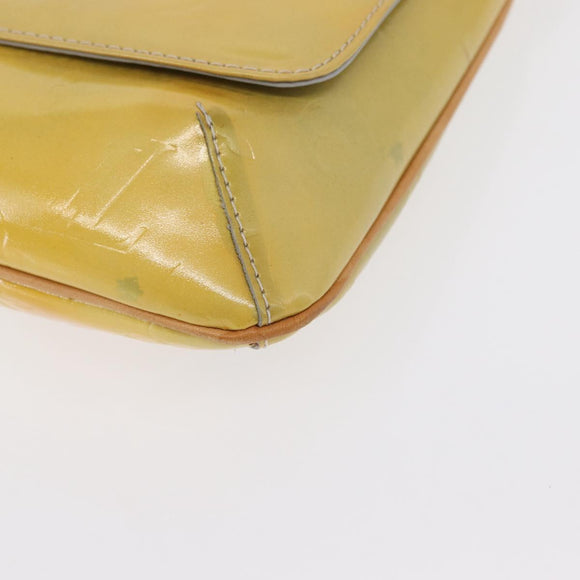 LOUIS VUITTON Monogram Vernis Thompson Street Bag Gris M91008 LV Auth 166566