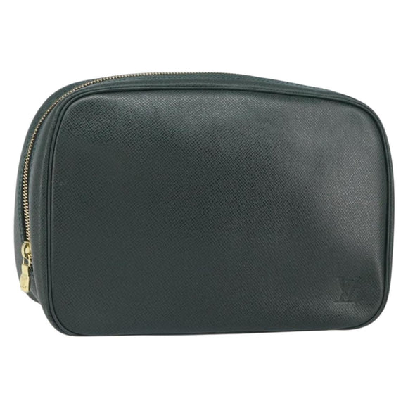 LOUIS VUITTON Taiga Trousse Toilette GM Clutch Bag Epicea M30214 LV Auth 166571