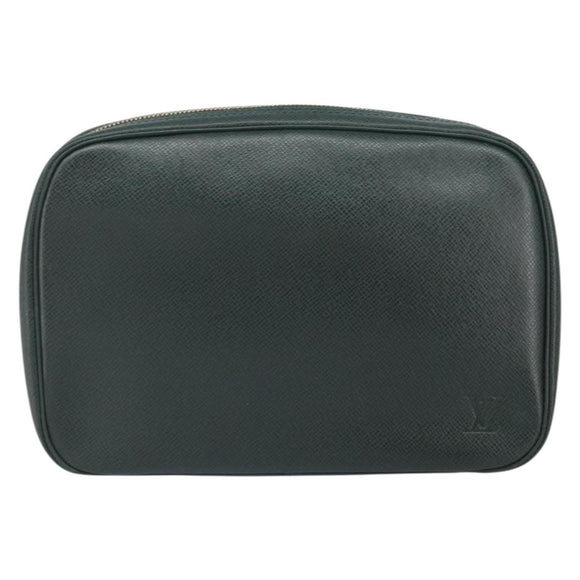 LOUIS VUITTON Taiga Trousse Toilette GM Clutch Bag Epicea M30214 LV Auth 166571