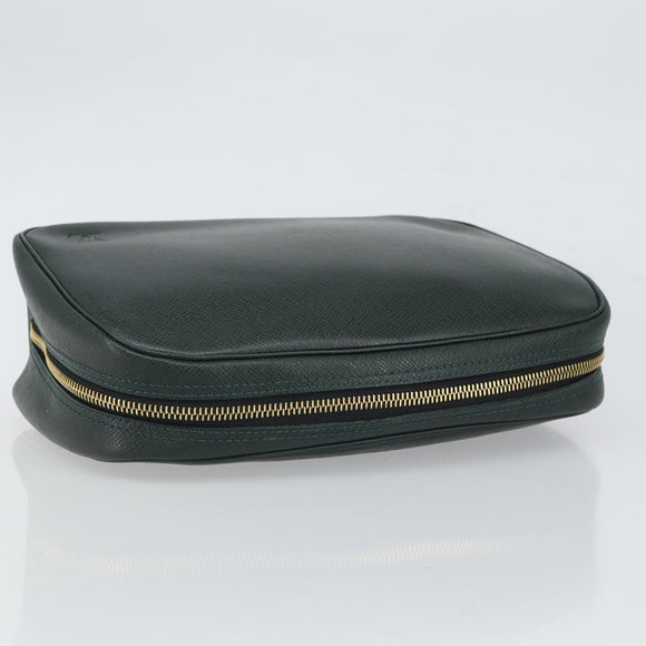 LOUIS VUITTON Taiga Trousse Toilette GM Clutch Bag Epicea M30214 LV Auth 166571