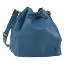 LOUIS VUITTON Epi Petit Noe Shoulder Bag Blue M44105 LV Auth 166574-1